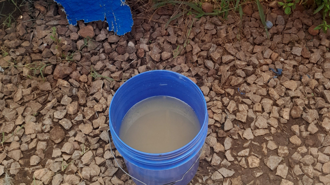 Verbesserung der Wasserversorgung für das Massai-Dorf wie auch die Schule in Lulenge durch Wassertanks.