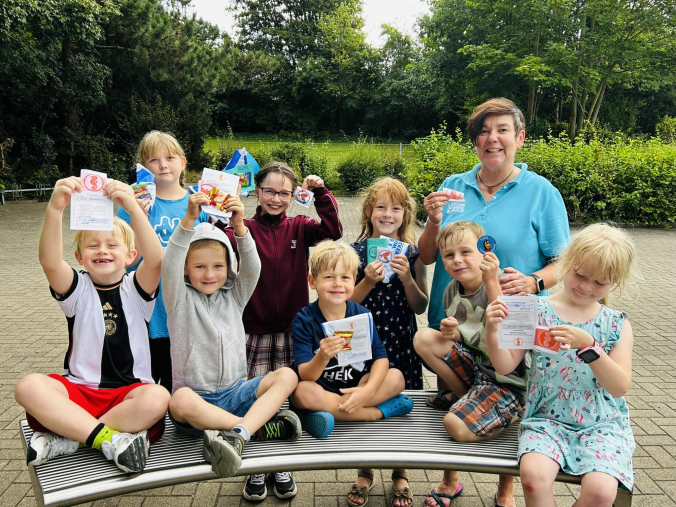 Kinder lernen Schwimmen!