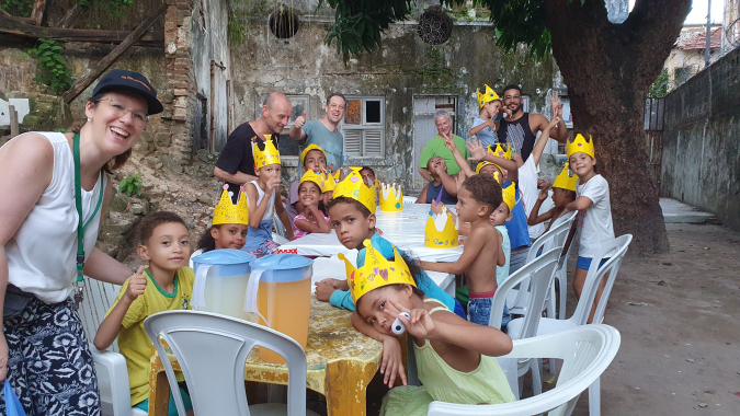 Räume für Straßenkinder in Brasilien