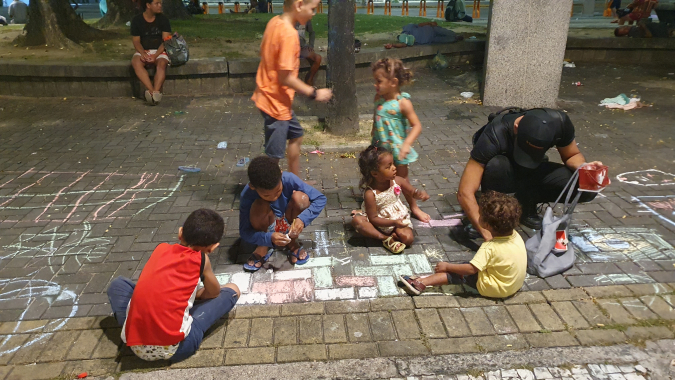 Räume für Straßenkinder in Brasilien