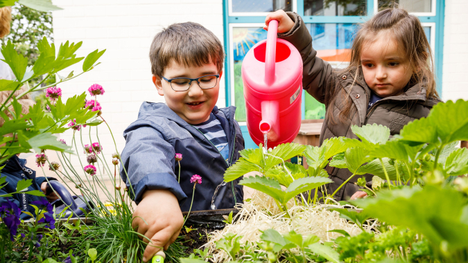 Fünf am Tag - machen Kinder stark