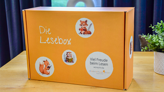 Die Lesebox für jede Kita in der Stadt Essen