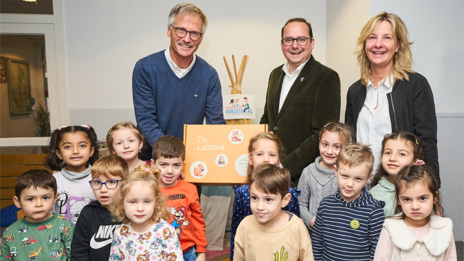 Die Lesebox für jede Kita in der Stadt Essen